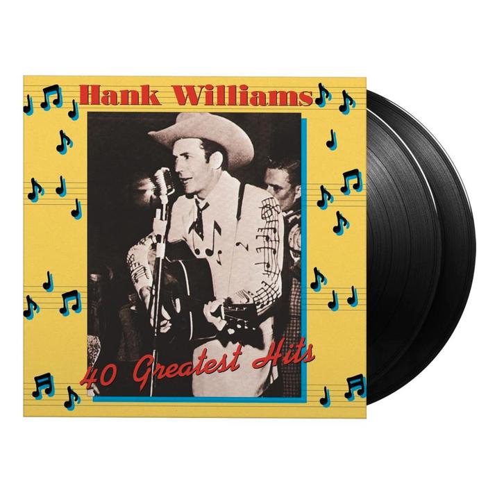 Hank Williams - 40 Greatest Hits - Vinyl, Cd's en Dvd's, Vinyl | Country en Western, Nieuw in verpakking, 12 inch
