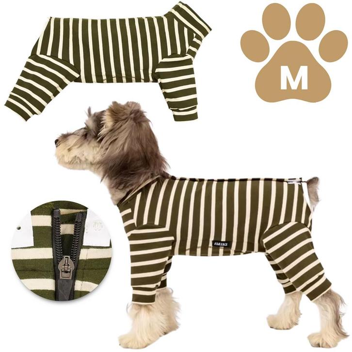Comfort Jumpsuit voor Honden Mosgroen (Hondenkleding), Dieren en Toebehoren, Hondenkleding, Hondentrainingspak, Nieuw, Ophalen of Verzenden