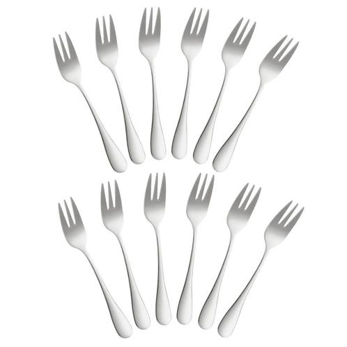 Fako Bijoux® - Gebaksvork / Dessertvork Classic - Vorkjes -, Huis en Inrichting, Keuken | Bestek, Verzenden