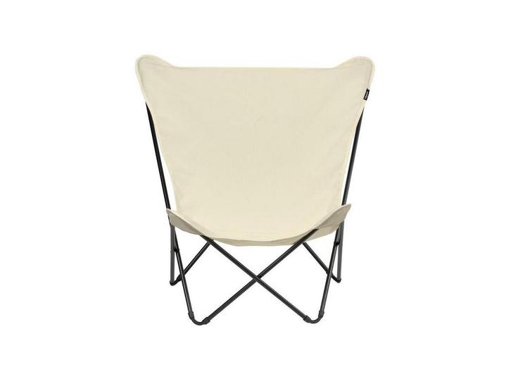 Lafuma Pop Up XL - Vlinderstoel - Inklapbaar - Ecru, Caravans en Kamperen, Kampeermeubelen, Zo goed als nieuw, Verzenden