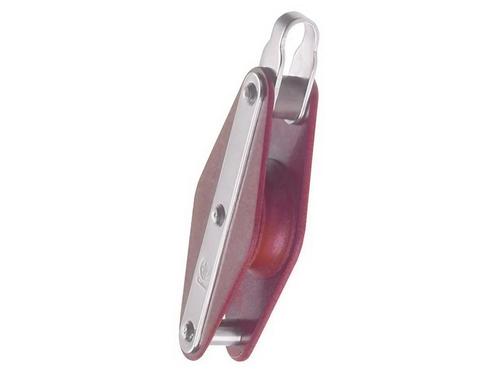 HYE Blok 1 Poelie met beugel en hondsvot 14x50 mm, Watersport en Boten, Bootonderdelen, Nieuw, Zeilboot of Motorboot, Ophalen of Verzenden