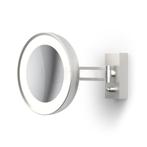 Decor Walther BS 36 Wandcosmeticaspiegel LED, nikkel gesatin, Verzenden, Nieuw