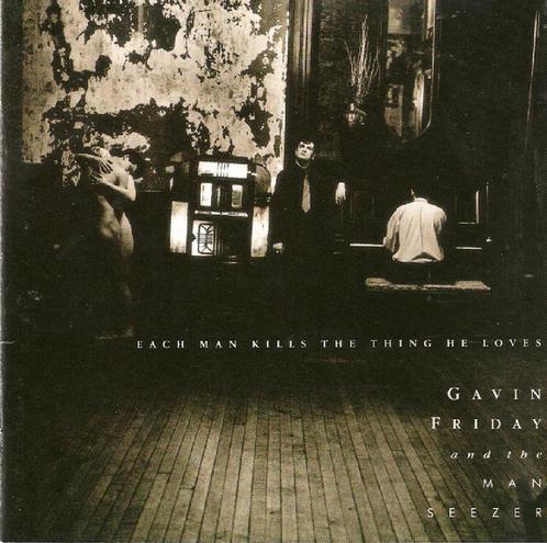 cd - Gavin Friday - Each Man Kills The Thing He Loves, Cd's en Dvd's, Cd's | Overige Cd's, Zo goed als nieuw, Verzenden