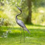 sculptuur, Reiger - 800 mm - Staal, Antiek en Kunst