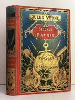 Jules Verne / G. Roux - Seconde Patrie [ Cartonnage au globe, Antiek en Kunst