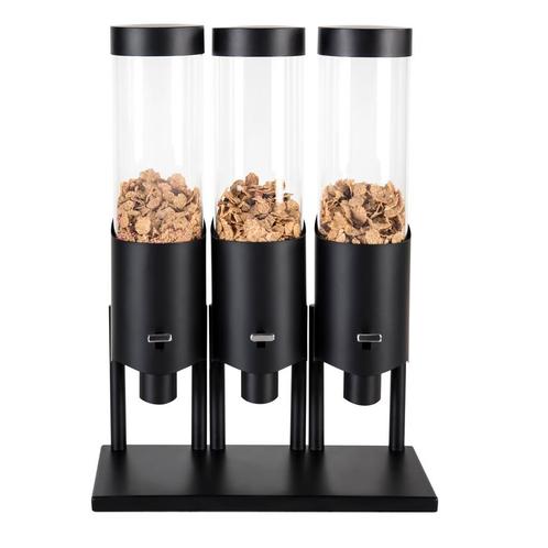 GGM Gastro | Graandispenser - Drievoudig - Ø 120mm - Zwart -, Zakelijke goederen, Horeca | Keukenapparatuur, Nieuw in verpakking