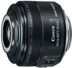 Canon EF-S 35mm f/2.8 Macro IS STM met garantie, Ophalen of Verzenden, Macrolens, Zo goed als nieuw