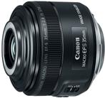 Canon EF-S 35mm f/2.8 Macro IS STM met garantie, Ophalen of Verzenden, Zo goed als nieuw, Macrolens