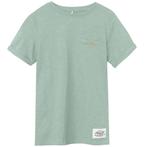 Name It-collectie T-shirt Vincent (silt green), Kinderen en Baby's, Kinderkleding | Maat 140, Nieuw, Jongen, Name It, Shirt of Longsleeve