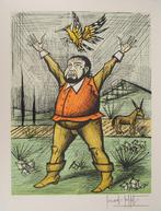 Bernard Buffet (1928-1999) - Don Quichotte et loiseau