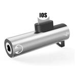 iPhone Lightning Oplader & AUX Splitter - Headphone Audio, Verzenden, Nieuw
