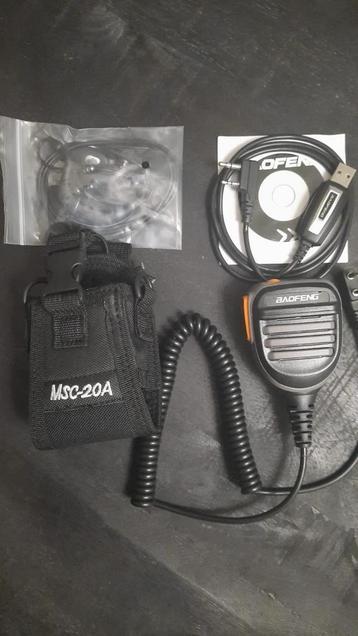 Baofeng portofoon walkie talkie accessoire set. beschikbaar voor biedingen