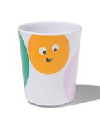 HEMA Beker melamine gezichtjes 8cm 6=40% / 4=20% / 2=10%, Verzenden, Nieuw