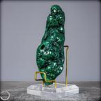 Zeer Zeldzame Azurit, Chrysocolla &amp; Malachiet Stalactiet-, Verzamelen, Mineralen en Fossielen