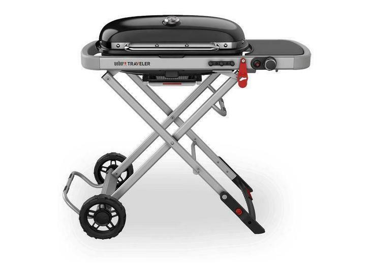 Weber traveler draagbare gasbarbecue 9010064, Tuin en Terras, Gasbarbecues, Nieuw