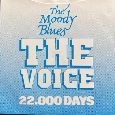 Single - The Moody Blues - The Voice, Cd's en Dvd's, Vinyl | Pop, Verzenden