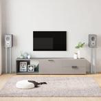vidaXL Luidsprekerstandaards 2 st 3 pijlers gehard glas, Muziek en Instrumenten, Verzenden, Nieuw