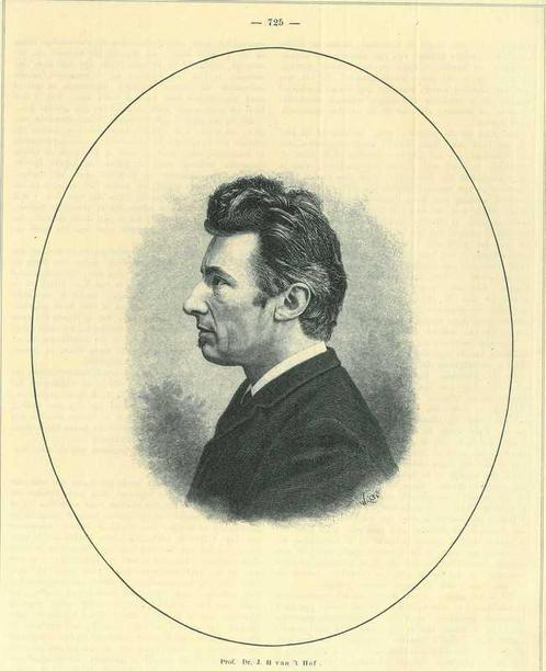 Portrait of Jacobus Henricus Henry van t Hoff Jr., Antiek en Kunst, Kunst | Etsen en Gravures