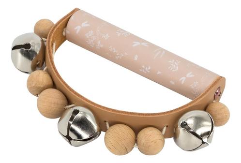 Label Label Roze Houten Beatring Tamboerijn LLWT-04380, Kinderen en Baby's, Speelgoed | Babyspeelgoed, Nieuw, Verzenden