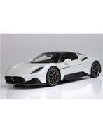 2020 MASERATI MC20 BIANCO AUDACE/CARBON ROOF BBR MODELAUTO, Hobby en Vrije tijd, Modelauto's | 1:18, Nieuw