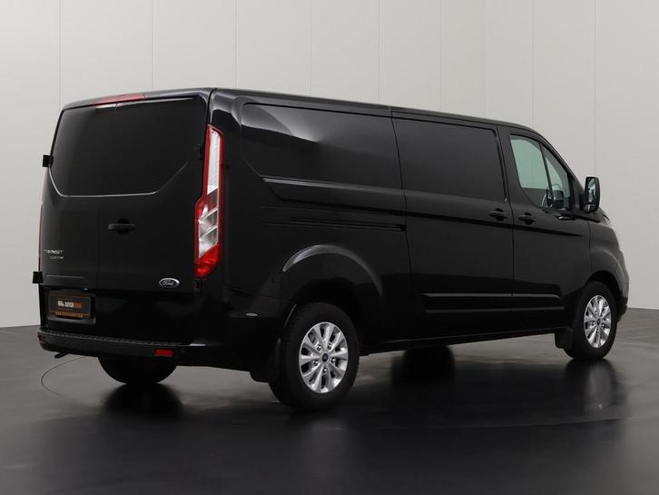 Ford Transit Custom Bestelbus L2 H1 2022 Diesel, Auto's, Ford, Lease, Zwart, Handgeschakeld, Financial lease, BTW verrekenbaar