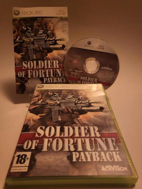 Soldier of Fortune Payback Xbox 360- Live, Spelcomputers en Games, Games | Xbox 360, Ophalen of Verzenden