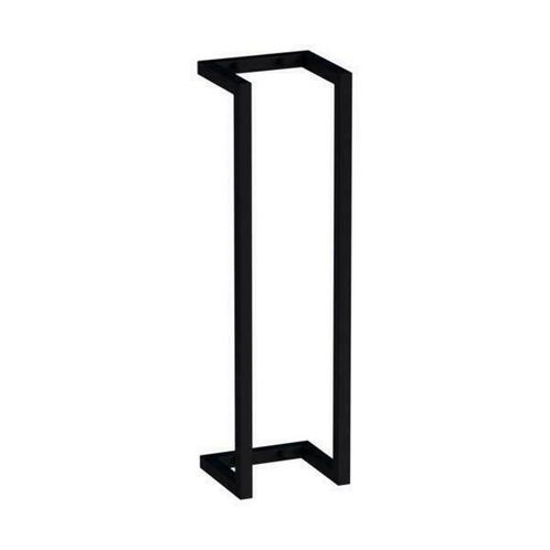 Handdoekenrek Sanilux 60x15x15cm Staal Mat Zwart, Doe-het-zelf en Verbouw, Sanitair, Bad, Nieuw, Ophalen of Verzenden