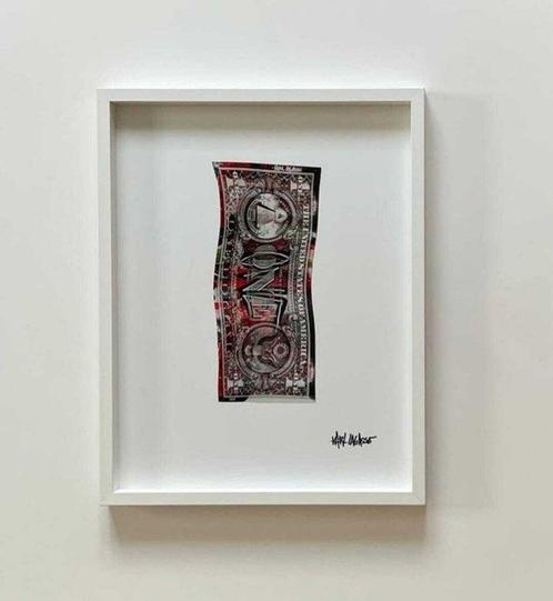 Karl Lagasse (1981) - One Dollar KL07 ONE, Antiek en Kunst, Kunst | Schilderijen | Modern