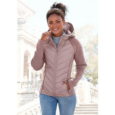 Vivance Gewatteerde jas met tricot-fleece-mouwen, Kleding | Dames, Jassen | Zomer, Nieuw, Verzenden