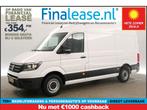 Volkswagen Crafter 35 2.0 TDI L3H3 AUT 3000KG TG €354pm, Auto's, Automaat, Volkswagen, Wit, Diesel
