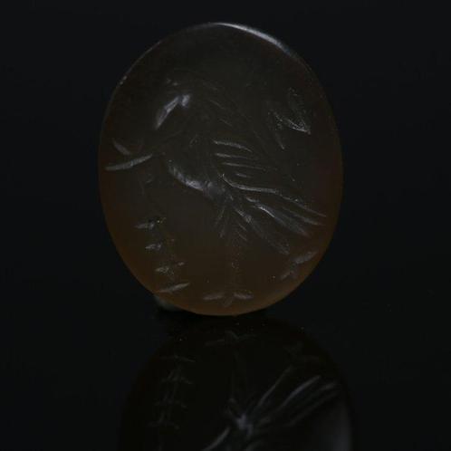 Oud-Romeins Steen Beeld van een adelaar, Verzamelen, Mineralen en Fossielen