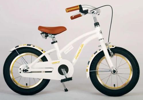 Volare Miracle Kinderfiets - Meisjes - 14 inch - Wit - Prime, Fietsen en Brommers, Fietsen | Kinderfietsjes, Nieuw, Ophalen of Verzenden