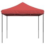 Partytent inklapbaar pop-up 292x292x315 cm bordeauxrood, Verzenden, Nieuw