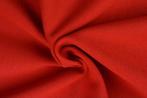 10 meter boordstof - rood, Ophalen of Verzenden, 30 tot 120 cm, Katoen, Rood