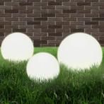 3x LED Lamp Buiten IP44 | OP = OP | Sfeervol Verlichten, Tuin en Terras, Buitenverlichting, Kunststof, Minder dan 50 watt, Overige typen