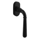 Intersteel raamkruk Helena op ovale rozet zwart, Verzenden, Nieuw