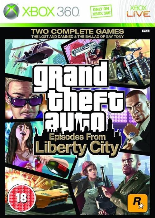 Grand Theft Auto IV Episodes From Liberty City (GTA 4) (L..., Spelcomputers en Games, Games | Xbox 360, Zo goed als nieuw, Ophalen of Verzenden