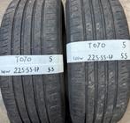 2x225-55-17 Toyo Zomer 2x5m €55 Per Band 225 55 17, Auto-onderdelen, Ophalen, Gebruikt, 17 inch, Band(en)