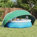 vidaXL Pooldome Groen 336 x 322 x 160 cm 185T polyester met, Tuin en Terras, Verzenden, Nieuw