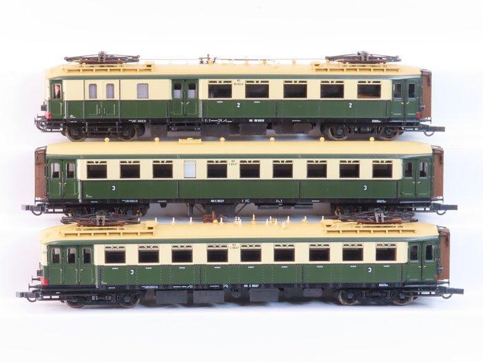 Roco H0 - 63142 - Treinstel (1) - 3-delige set Mat.24, Hobby en Vrije tijd, Modeltreinen | H0