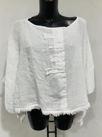 Vintage linnen korte top - bout hals - raglan mouwen kleur, Kleding | Dames, Nieuw