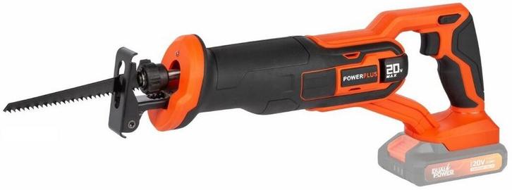 Reciprozaag 20V LI-ION Dual Power Powerplus (zonder accu), Auto diversen, Auto-accessoires, Nieuw, Verzenden
