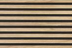 Akoestische wandpaneel -Dark Wood - 3 zijdig -  270x60cm, Huis en Inrichting, Verzenden, Nieuw