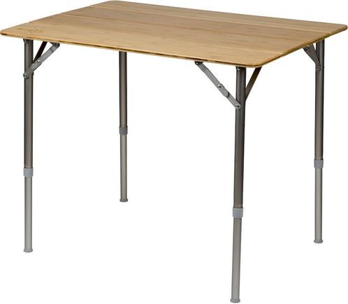 Bo-Camp Urban Outdoor Suffolk 80 x 60 campingtafel - Bruin, Caravans en Kamperen, Kampeeraccessoires, Nieuw, Verzenden