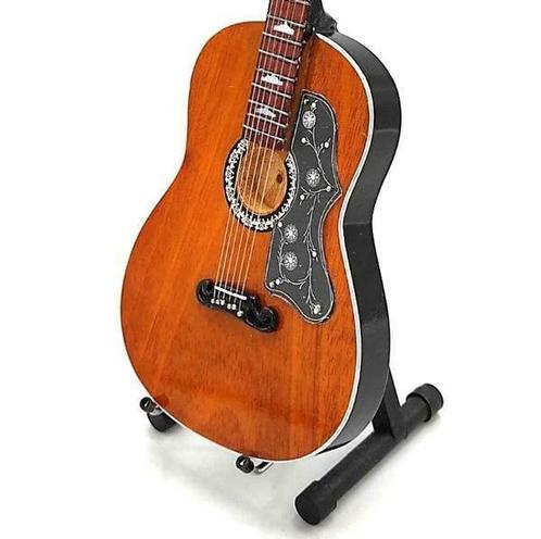Miniatuur Gibson SJ-200 gitaar met gratis standaard, Verzamelen, Muziek, Artiesten en Beroemdheden, Pop, Beeldje of Miniatuur