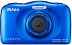 Nikon Coolpix W100 Waterdichte Digitale Compact Camera - Bla, Verzenden, Zo goed als nieuw