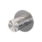Inbouwstopkraan Brauer Brushed Edition Rond Geborsteld RVS, Ophalen of Verzenden, Nieuw, Kraan