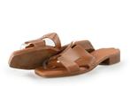 Oh My Sandals Slippers in maat 40 Bruin | 10% extra korting, Kleding | Dames, Schoenen, Slippers, Bruin, Verzenden, Zo goed als nieuw