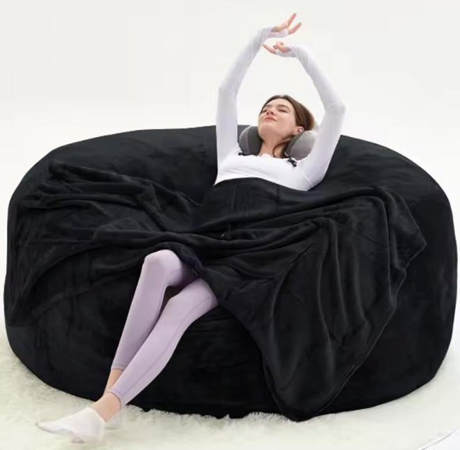 Oversized Zitzak Bank 150 cm – Lounge Fauteuil voor Thuis, Huis en Inrichting, Stoelen, Nieuw, Verzenden