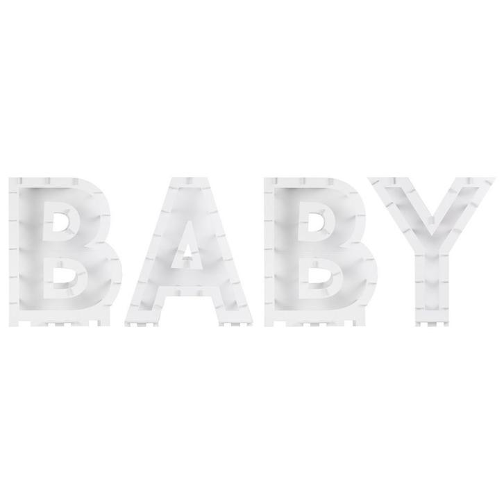 Witte Ballonnen Standaard Baby, Hobby en Vrije tijd, Feestartikelen, Nieuw, Verzenden